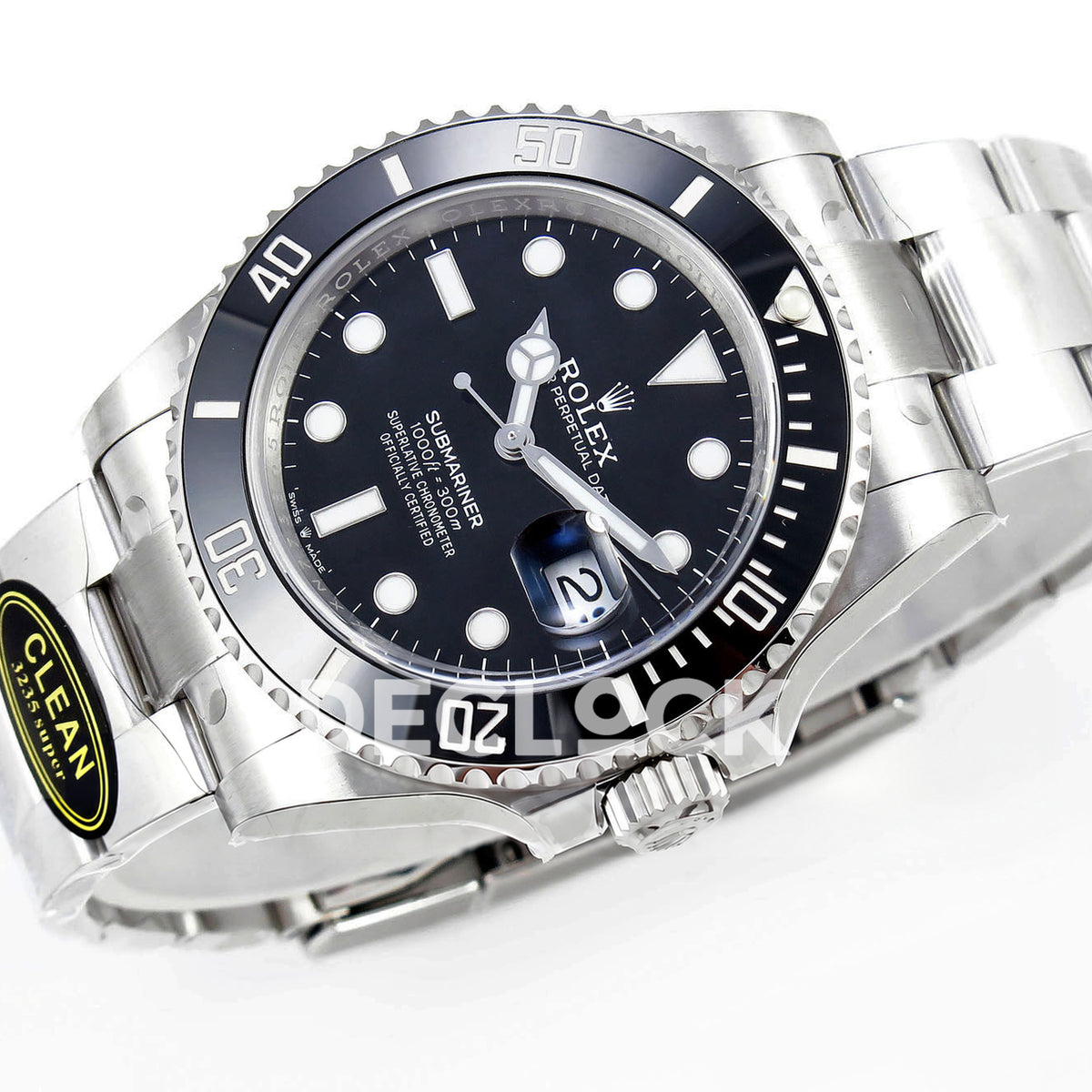 Rolex Submariner 126610LN Clean Factory VR3235 - horizontal front right