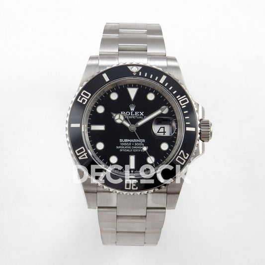 Rolex Submariner 41mm 126610LN QF Black Dial JH3235 Free Sprung replica - front