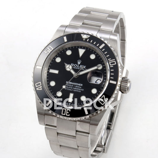 Rolex Submariner 41mm 126610LN QF Black Dial JH3235 Free Sprung replica - three quarter