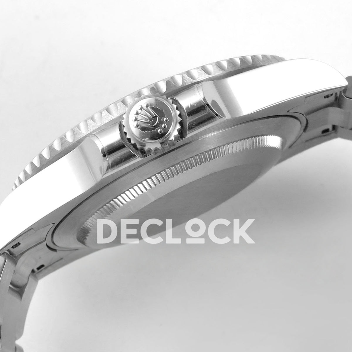 Rolex Submariner 41mm 126610LN QF Black Dial JH3235 Free Sprung replica - crown side