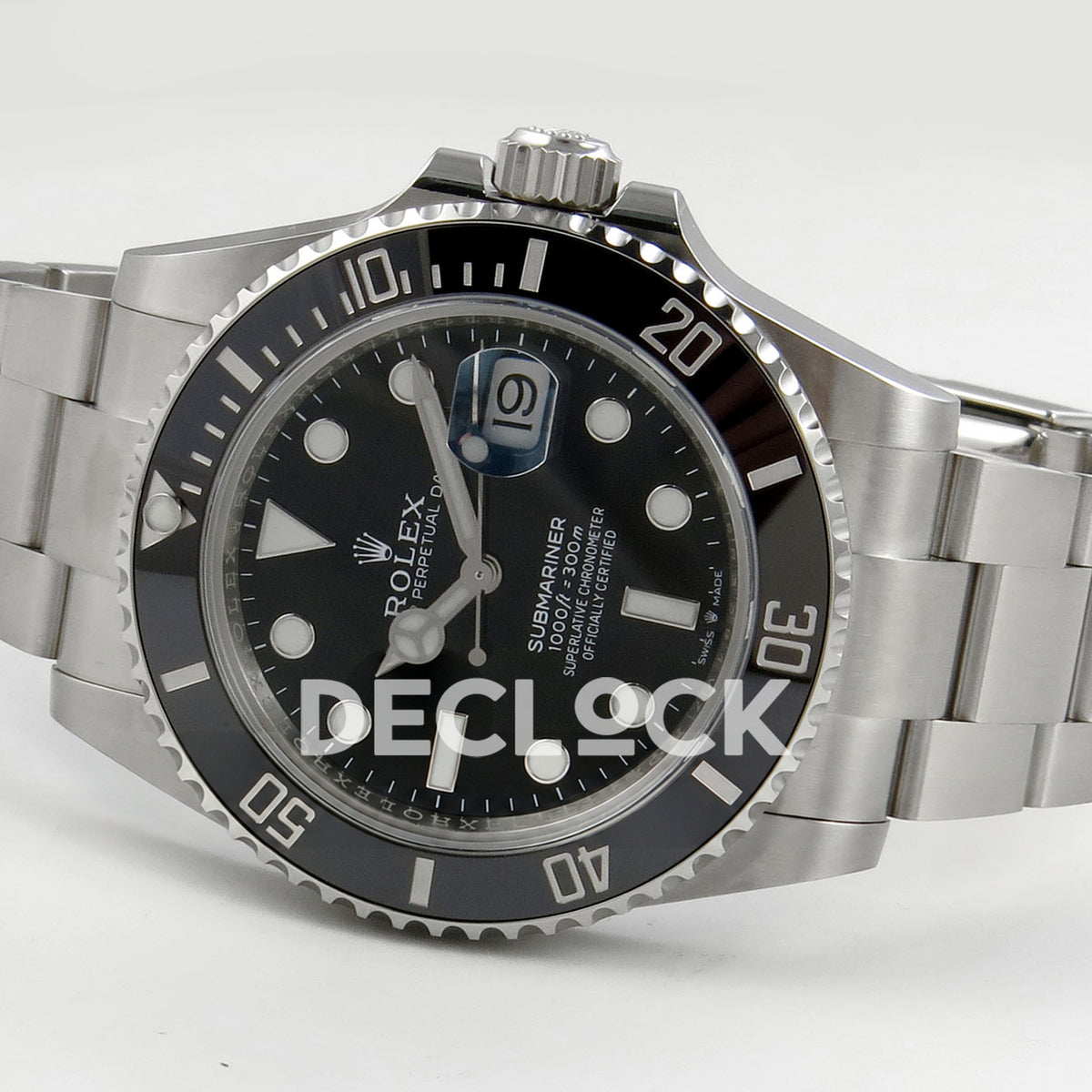 Rolex Submariner 41mm 126610LN RGF Black Dial Black Bezel JH3235 replica - full watch right