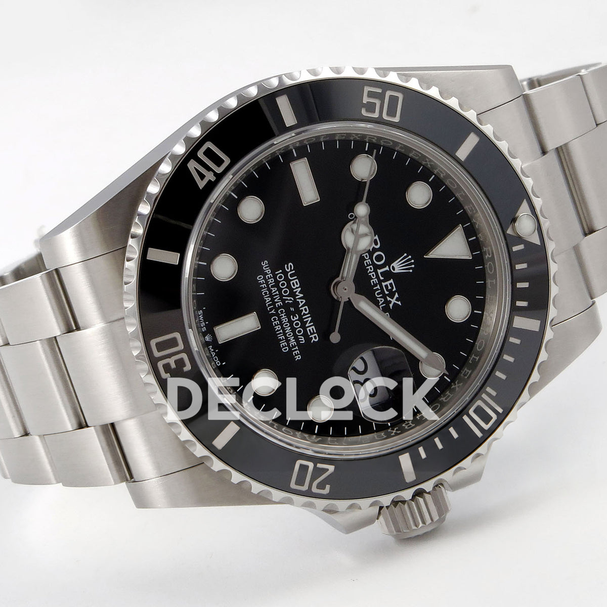 Rolex Submariner 41mm 126610LN RICH Black Dial JH3235 V2 replica - full watch left
