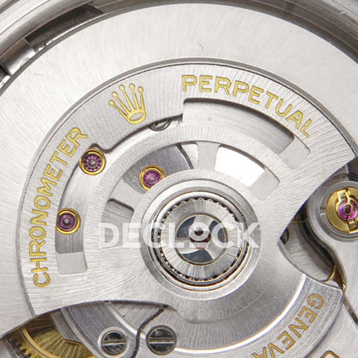 Rolex Submariner 41mm 126610LN RICH Black Dial JH3235 V2 replica - movement engraving