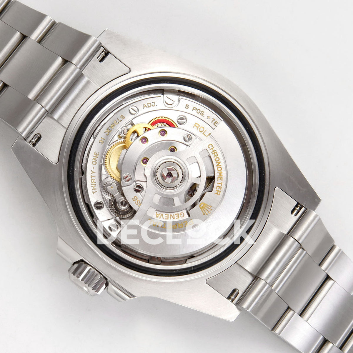 Rolex Submariner 41mm 126610LN RICH Black Dial JH3235 V2 Free Sprung replica - movement back
