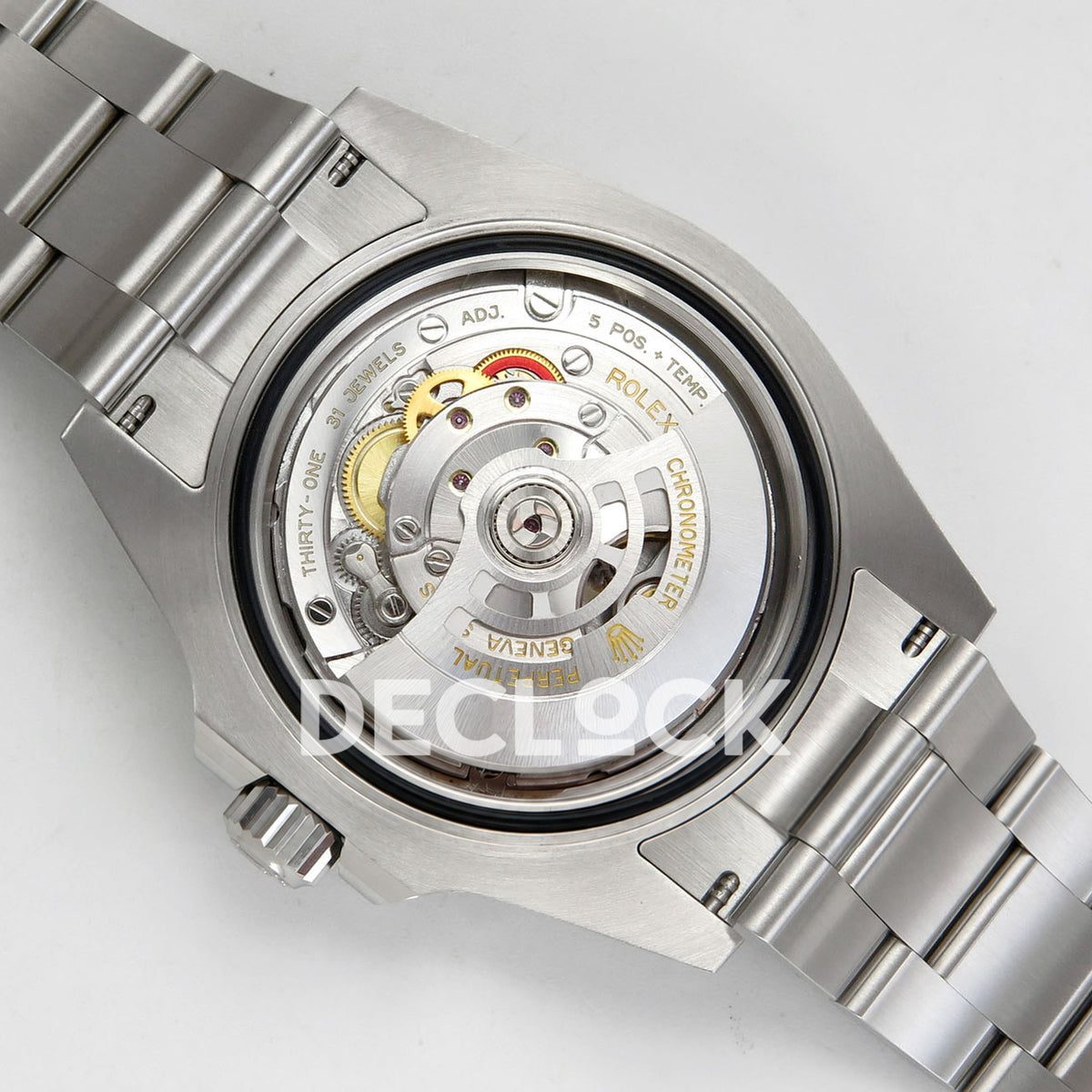 Rolex Submariner 41mm 126610LN RWF Black Dial JH3235 Free Sprung replica - movement back
