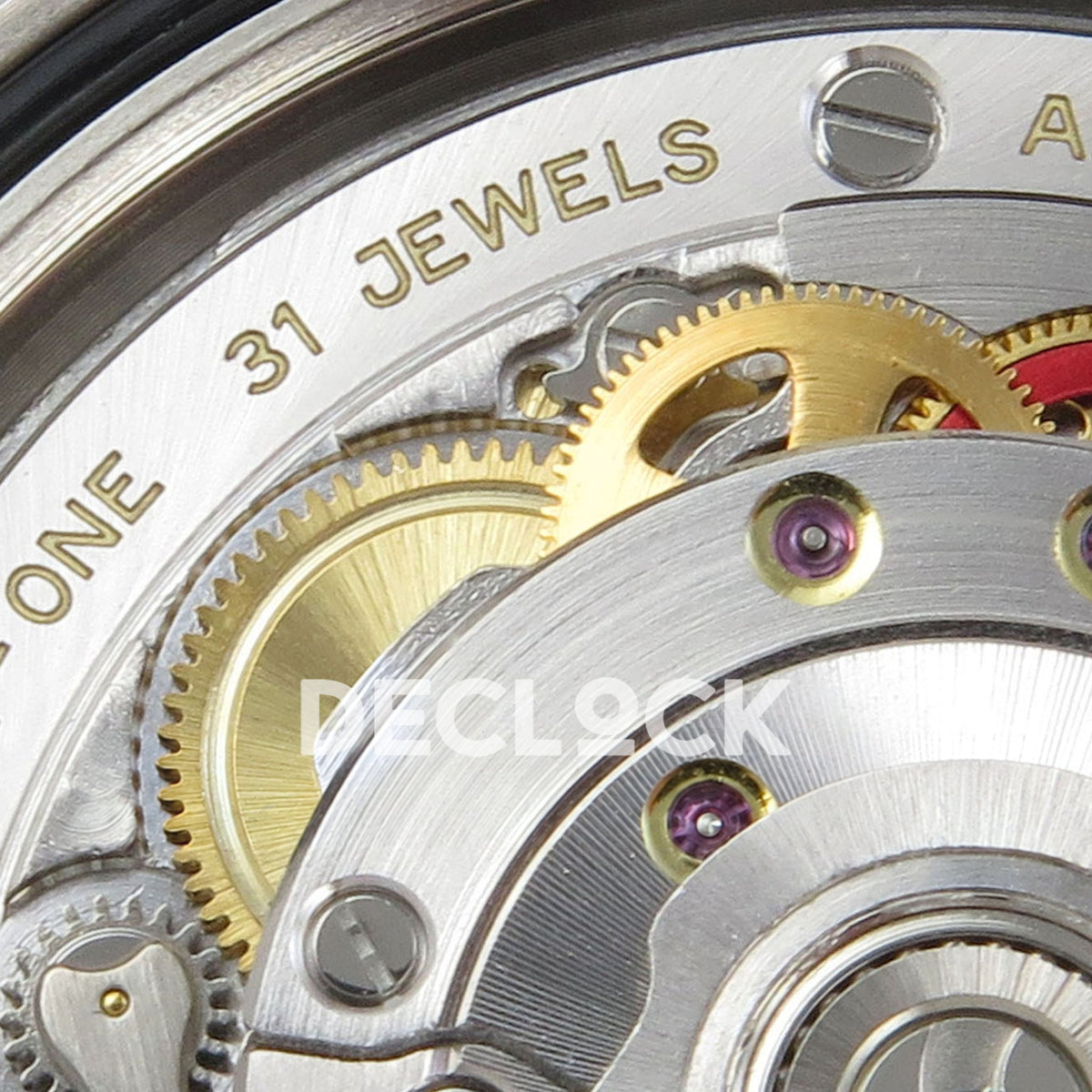 Rolex Submariner 41mm 126610LN RWF Black Dial JH3235 Free Sprung replica - movement detail