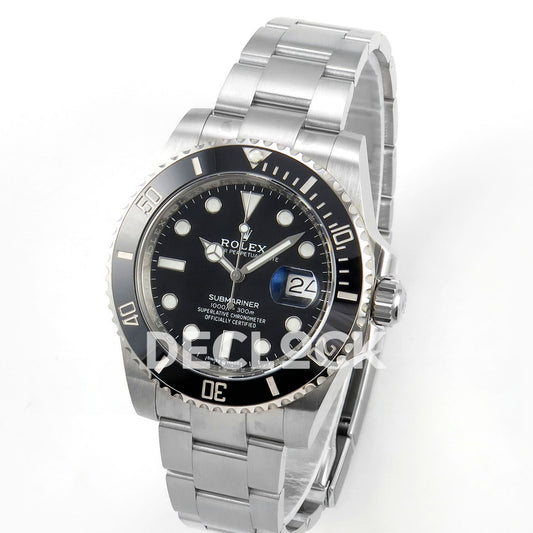 Rolex Submariner 41mm 126610LN VF Black Dial DD3235 replica - three quarter