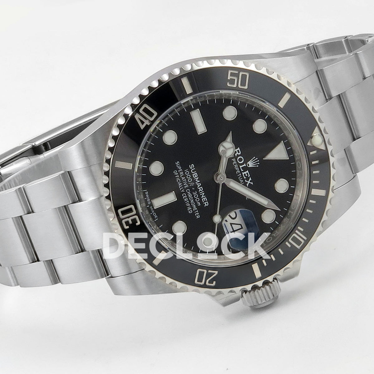 Rolex Submariner 41mm 126610LN VF Black Dial DD3235 replica - full watch left