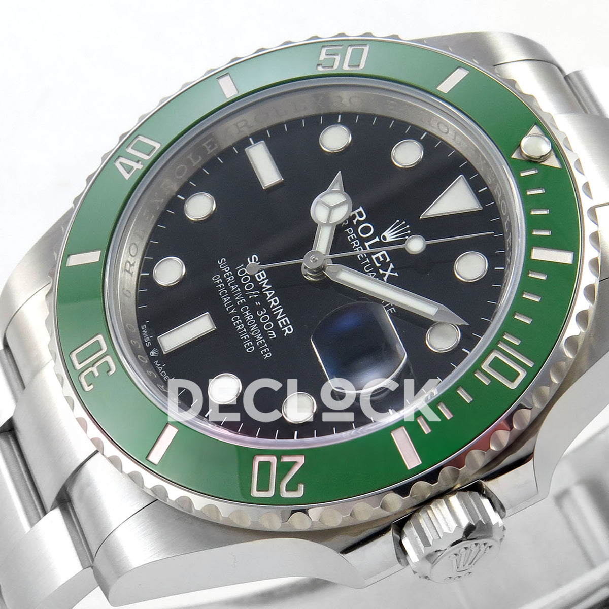 Rolex Submariner 126610LV 41mm ARF Starbucks MK2 DD3235 replica - dial angle right