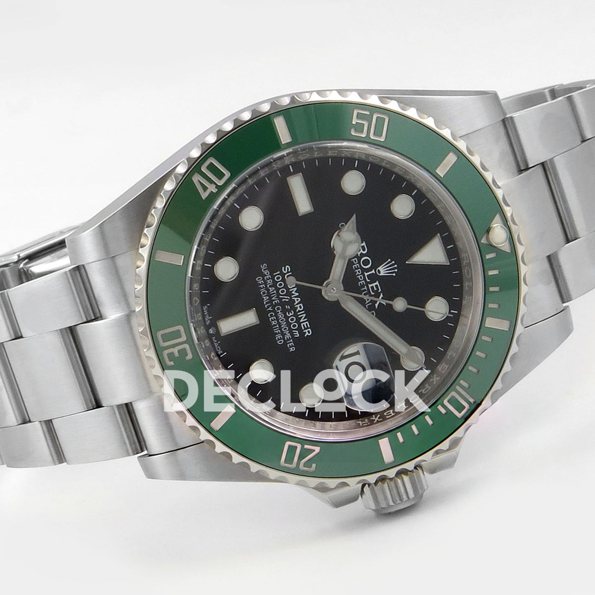 Rolex Submariner 126610LV 41mm SCF Kermit DD3235 replica - full watch left