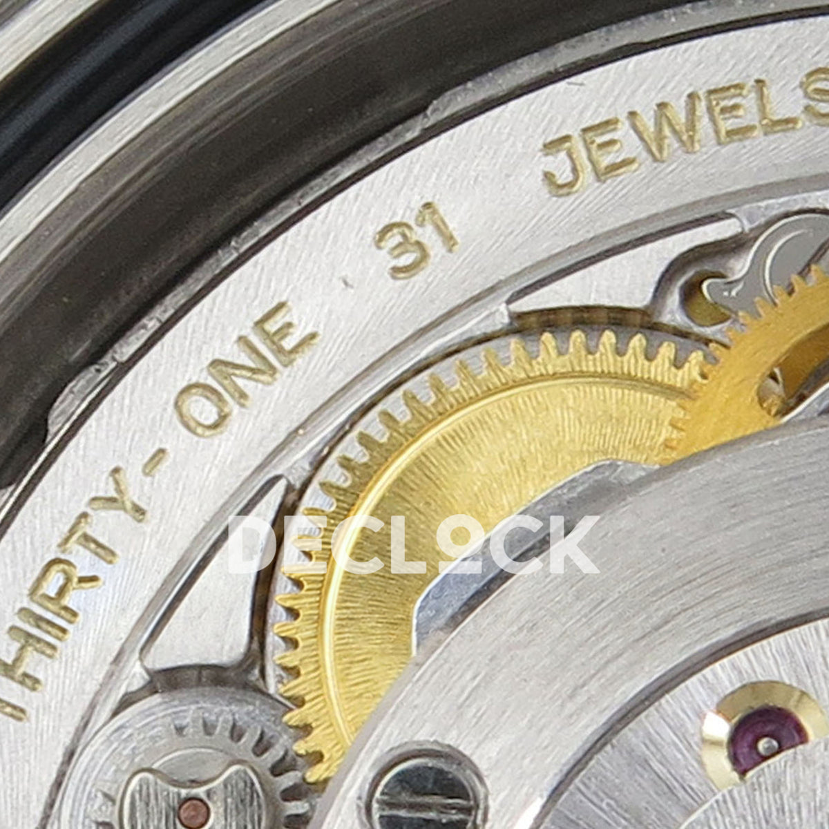 Rolex Submariner 126610LV 41mm SCF Kermit DD3235 replica - movement jewels detail