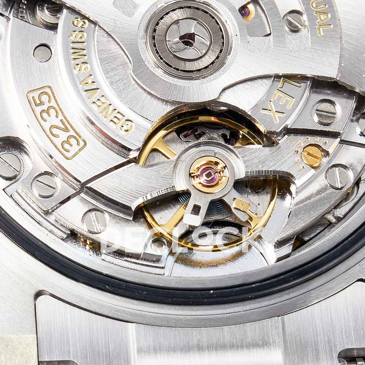 Rolex Submariner 126610LV 41mm THBF Steel Black Dial Green Bezel SH3235 replica - balance closeup