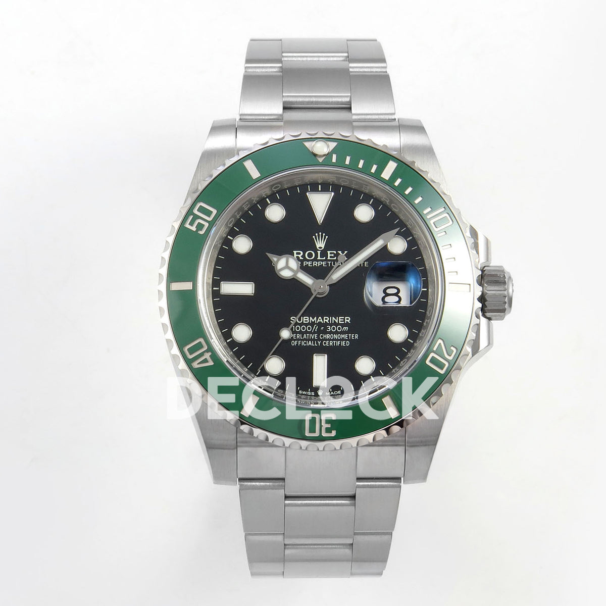 Rolex Submariner 126610LV 41mm VF Kermit DD3235 replica - front