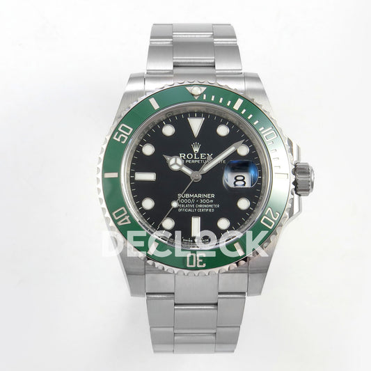 Rolex Submariner 126610LV 41mm VF Kermit DD3235 replica - front