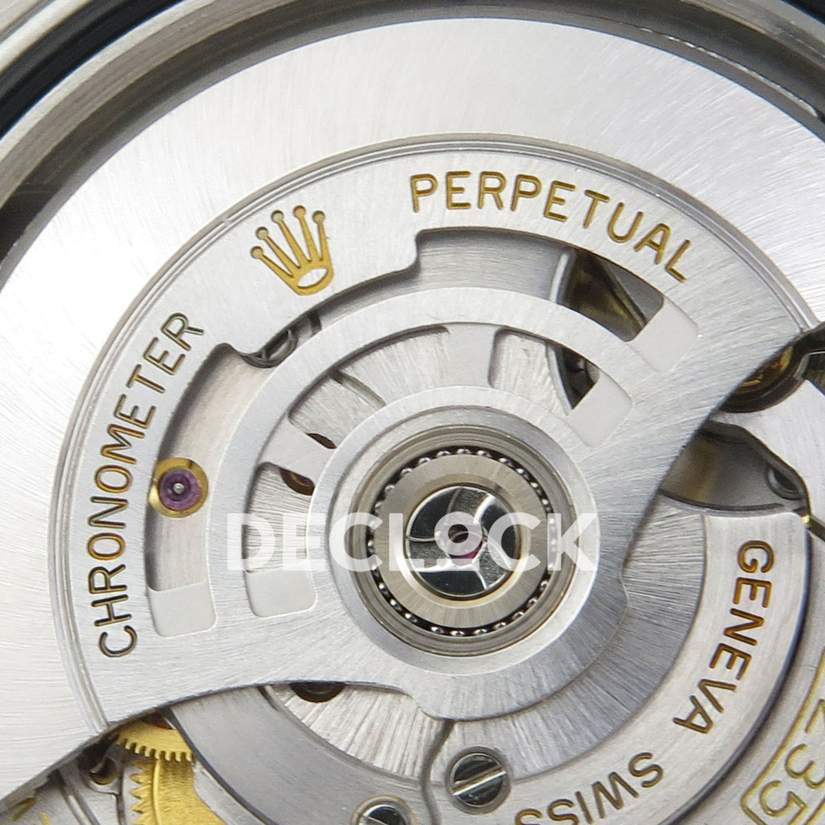 Rolex Submariner 126610LV 41mm VF Kermit DD3235 replica - rotor detail