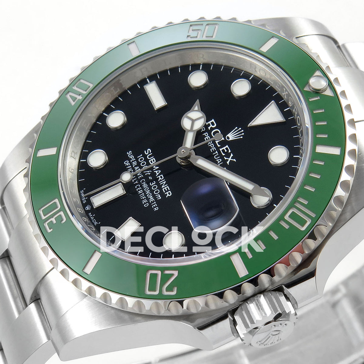 Rolex Submariner 41mm 126610LV Clean Plus Starbucks MK2 DD3235 replica - dial angle right