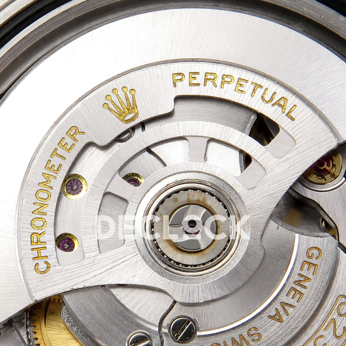 Rolex Submariner 41mm 126610LV QF Black Dial Green Bezel JH3235 Free Sprung replica - movement engraving