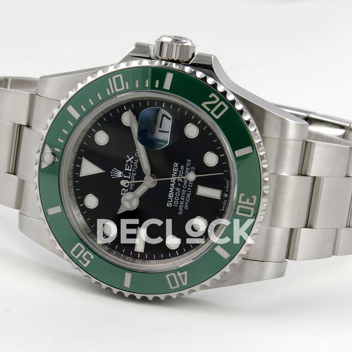 Rolex Submariner 41mm 126610LV RGF Black Dial Green Bezel JH3235 replica - full watch right
