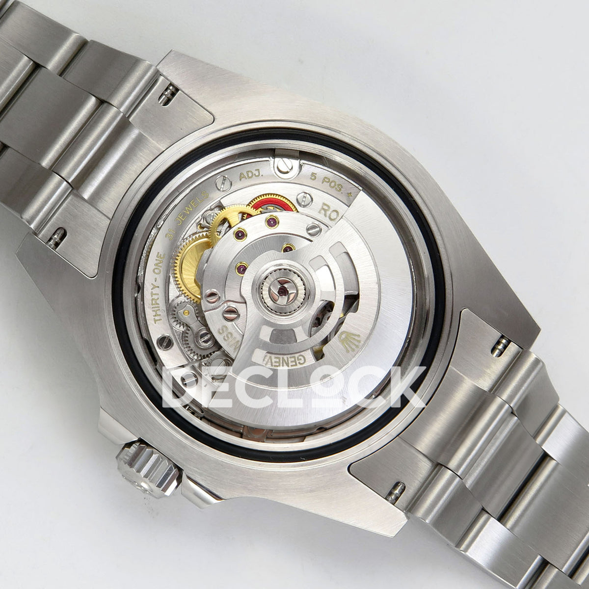 Rolex Submariner 41mm 126610LV RGF Black Dial Green Bezel JH3235 replica - movement back