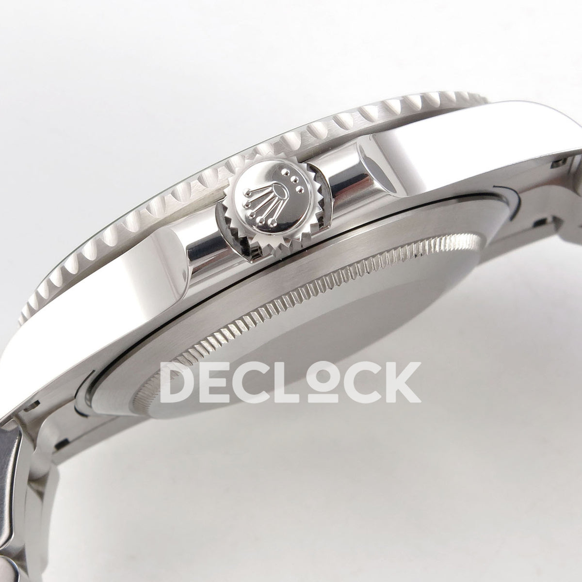 Rolex Submariner 41mm 126610LV RICH MK2 Black Dial Green Bezel JH3235 V2 replica - crown side