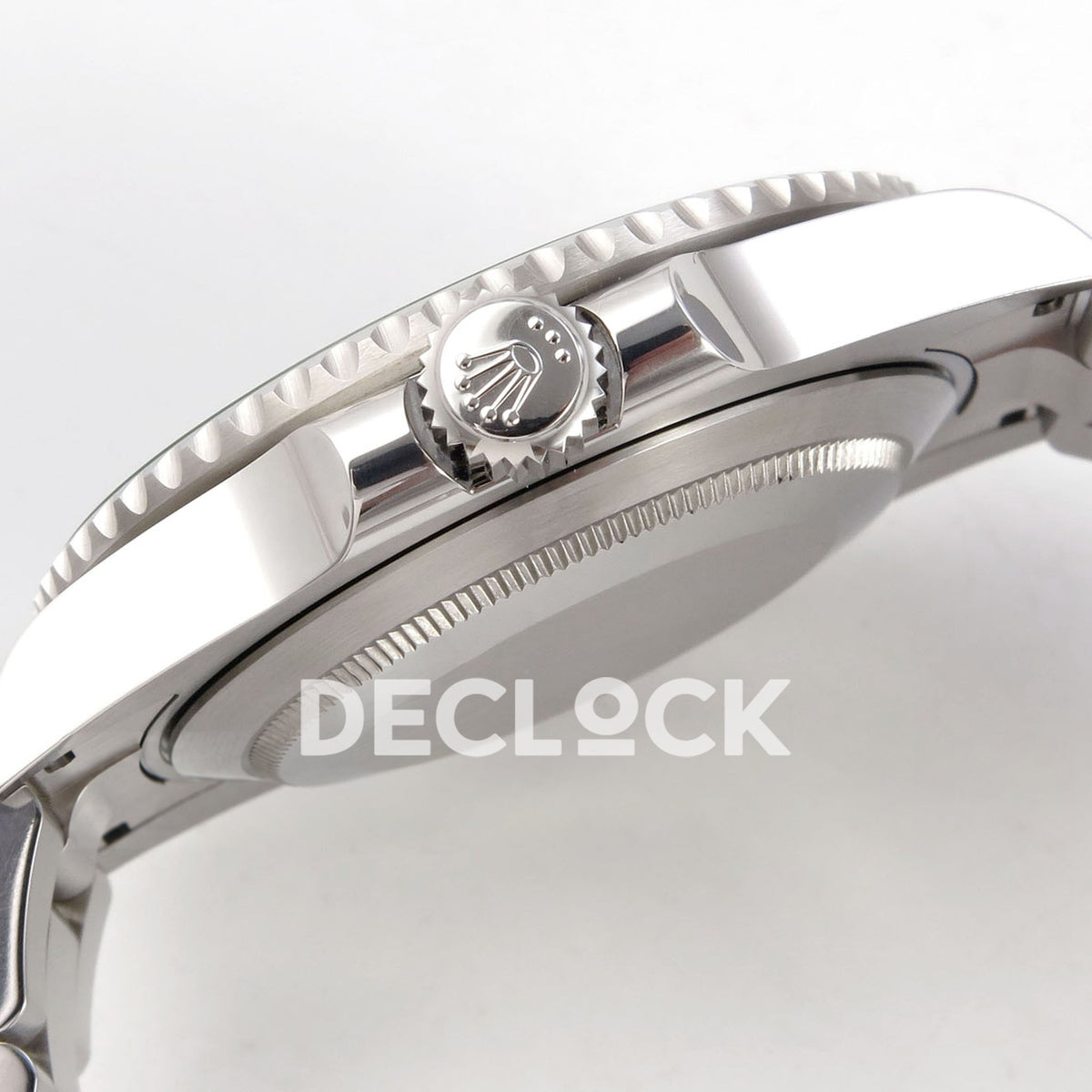 Rolex Submariner 41mm 126610LV RICH MK2 Black Dial Green Bezel JH3235 V2 Free Sprung replica - crown side