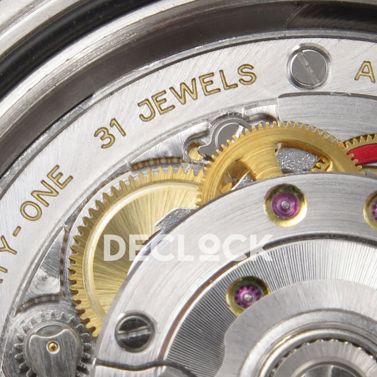 Rolex Submariner 41mm 126610LV RICH MK2 Black Dial Green Bezel JH3235 V2 Free Sprung replica - movement detail