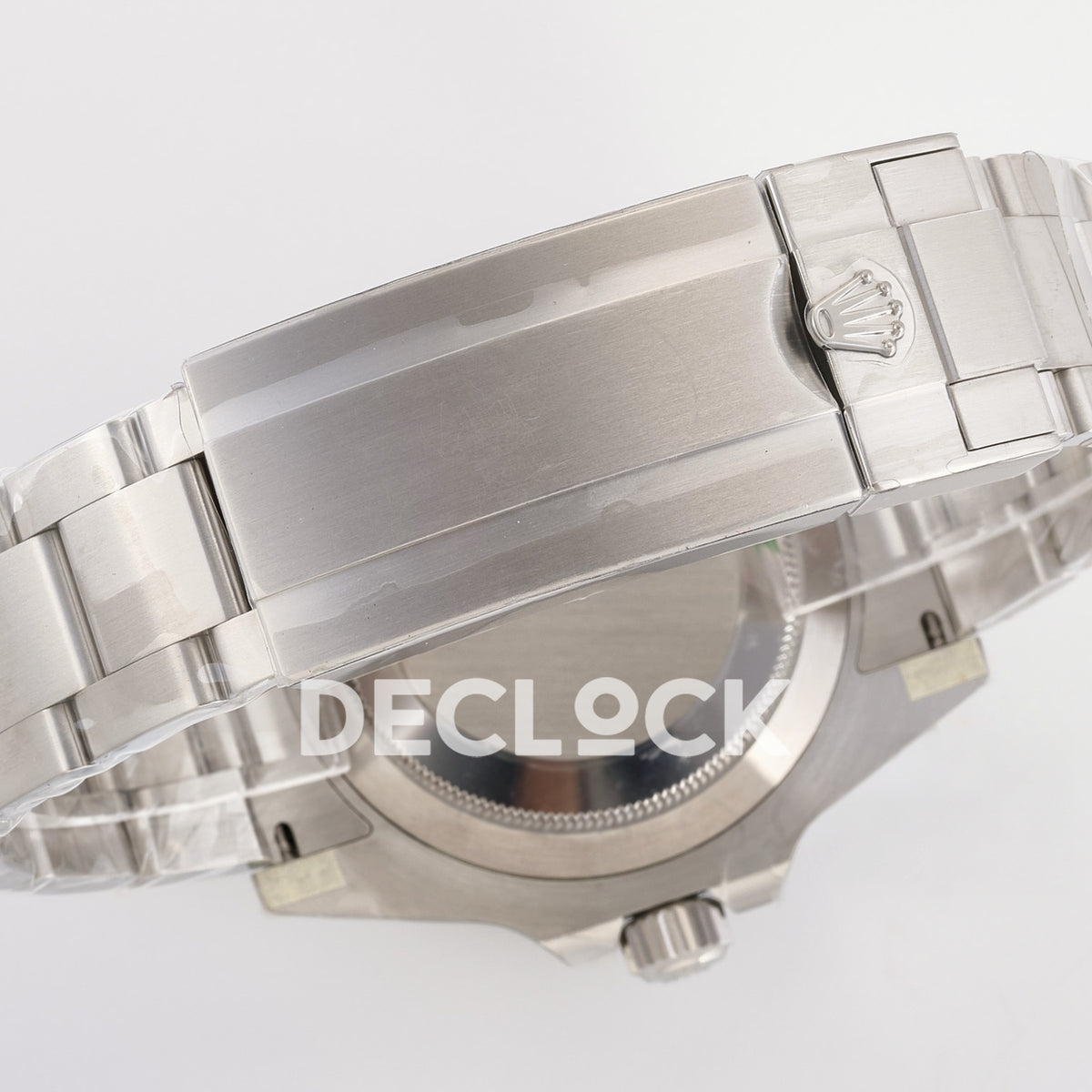 Rolex Submariner 41mm 126610LV RWF MK2 Kermit Black Dial JH3235 Free Sprung replica - bracelet back