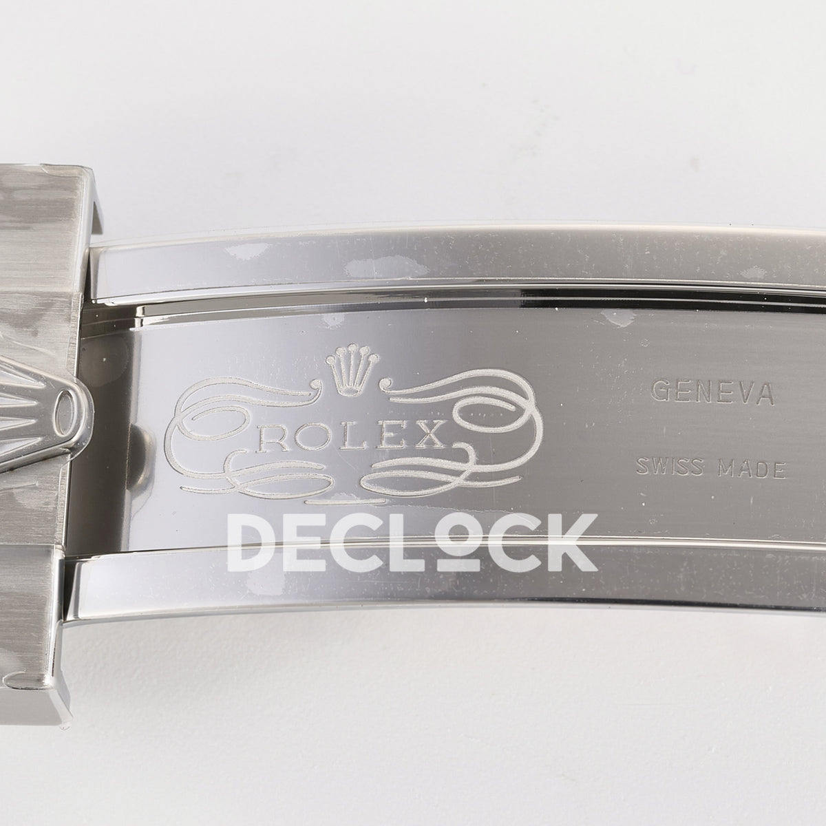 Rolex Submariner 41mm 126610LV RWF MK2 Kermit Black Dial JH3235 Free Sprung replica - clasp engraving