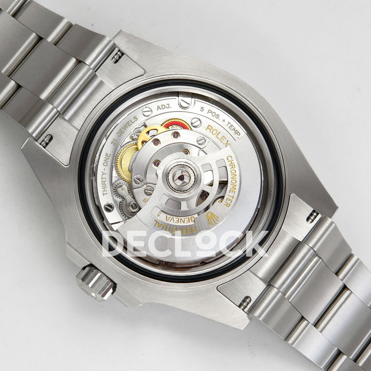 Rolex Submariner 41mm 126610LV RWF Starbucks MK2 Black Dial JH3235 Free Sprung replica - movement back