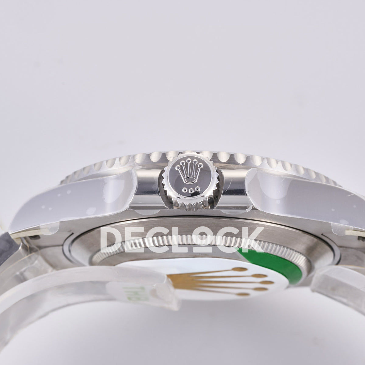 Rolex Submariner 41mm 126610LV THBF Black Dial Green Bezel JH3235 Free Sprung replica - crown side