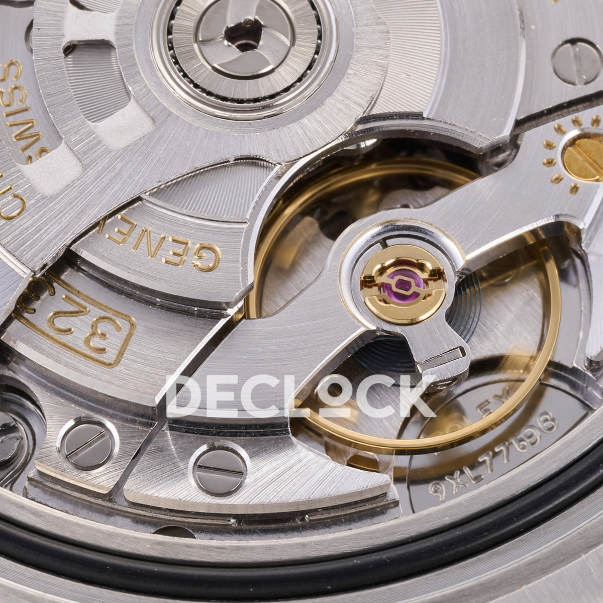 Rolex Submariner 41mm 126610LV THBF Black Dial Green Bezel JH3235 Free Sprung replica - balance closeup