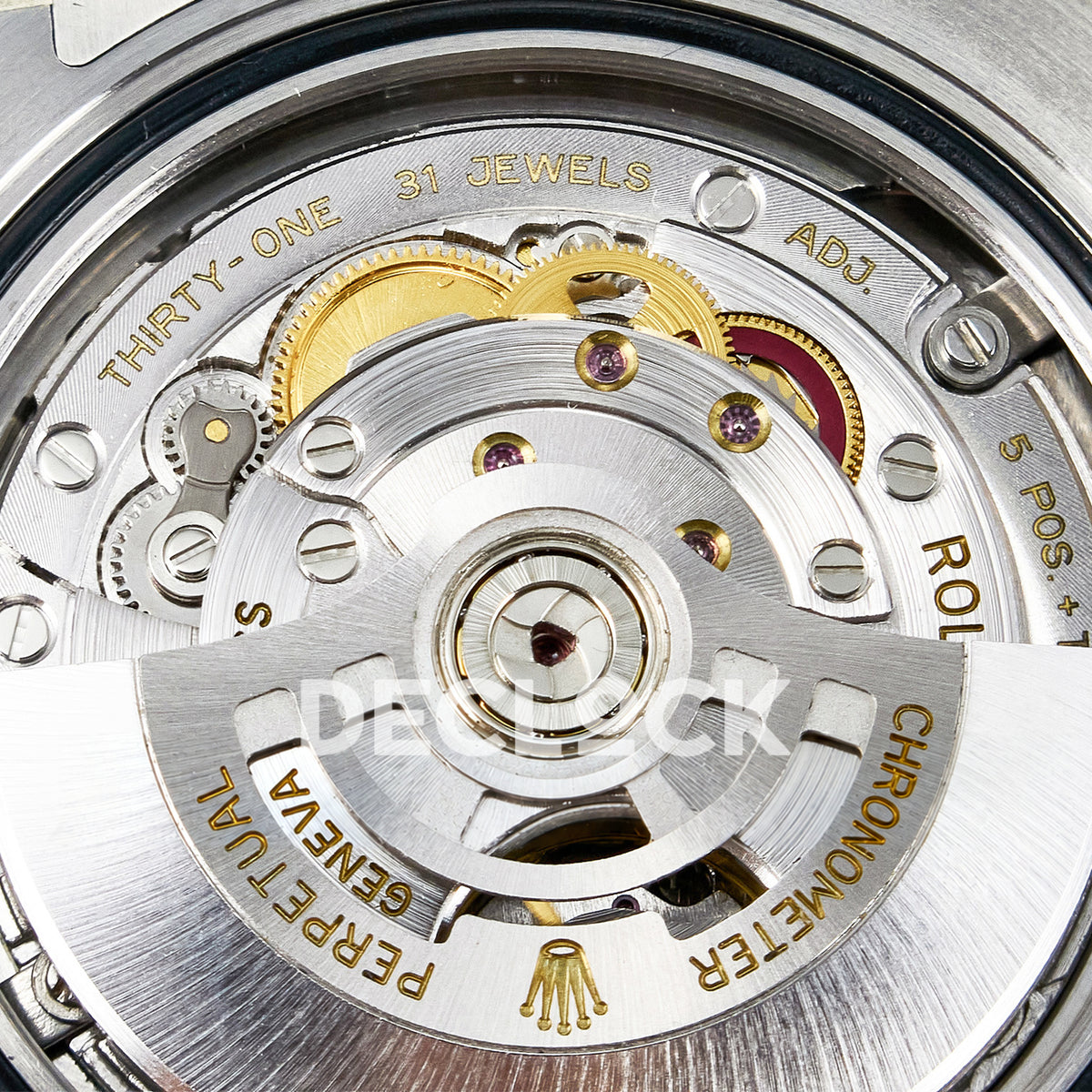 Rolex Submariner 126613LB 41mm ARF Two-Tone Blue Dial SH3235 replica - rotor closeup