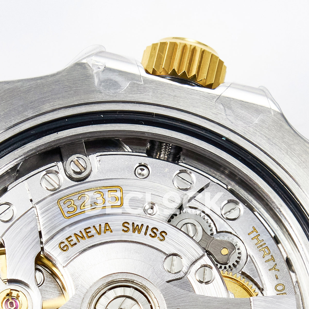 Rolex Submariner 126613LB 41mm ARF Two-Tone Blue Dial SH3235 replica - movement crown side