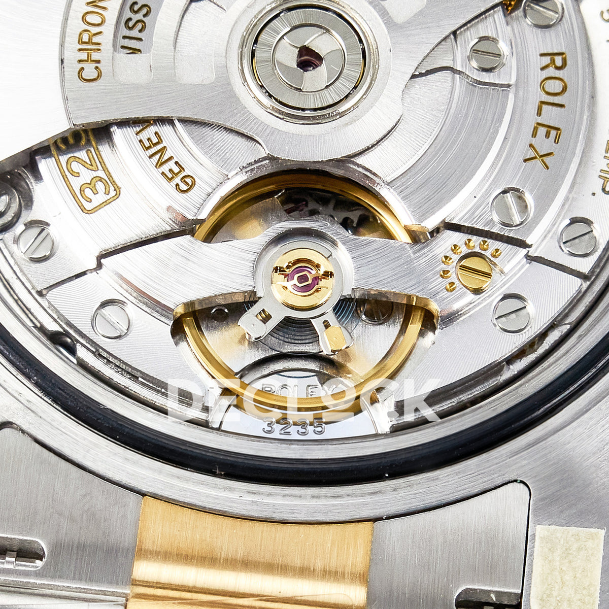 Rolex Submariner 126613LB 41mm ARF Two-Tone Blue Dial SH3235 replica - balance closeup