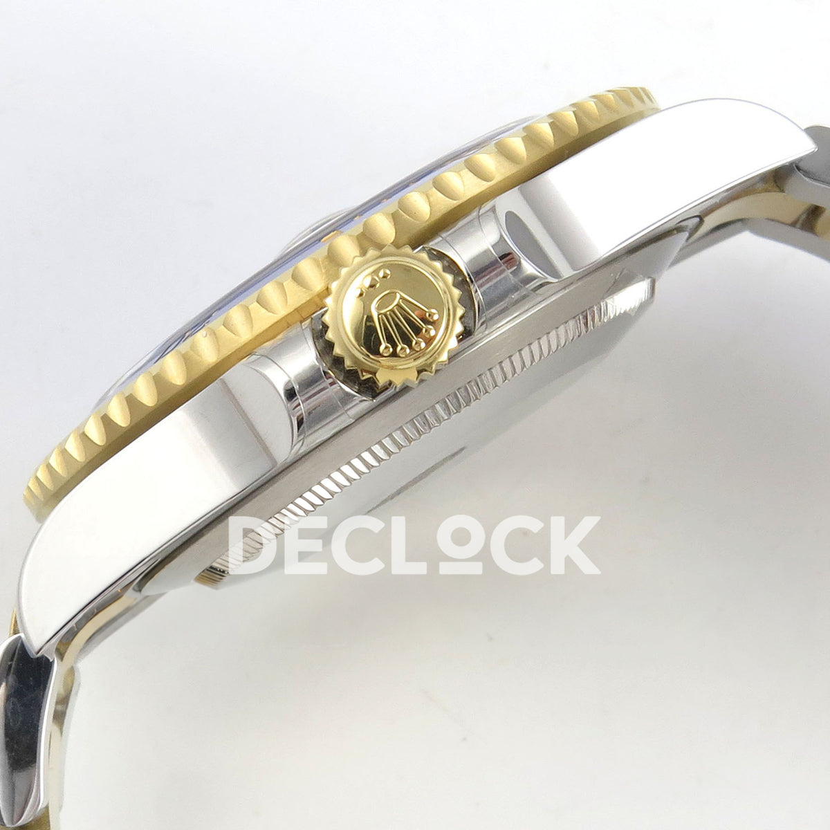 Rolex Submariner 126613LB 41mm QF Two-Tone Blue Dial QF3235 replica - crown side