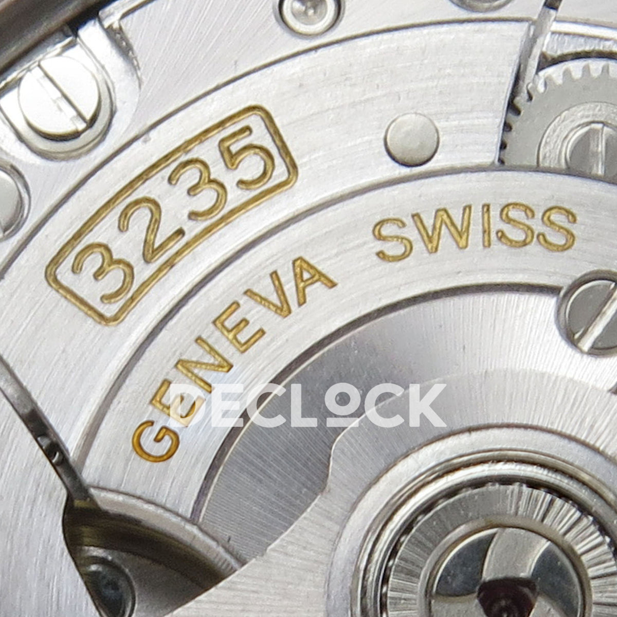 Rolex Submariner 126613LB 41mm QF Two-Tone Blue Dial QF3235 replica - movement engraving