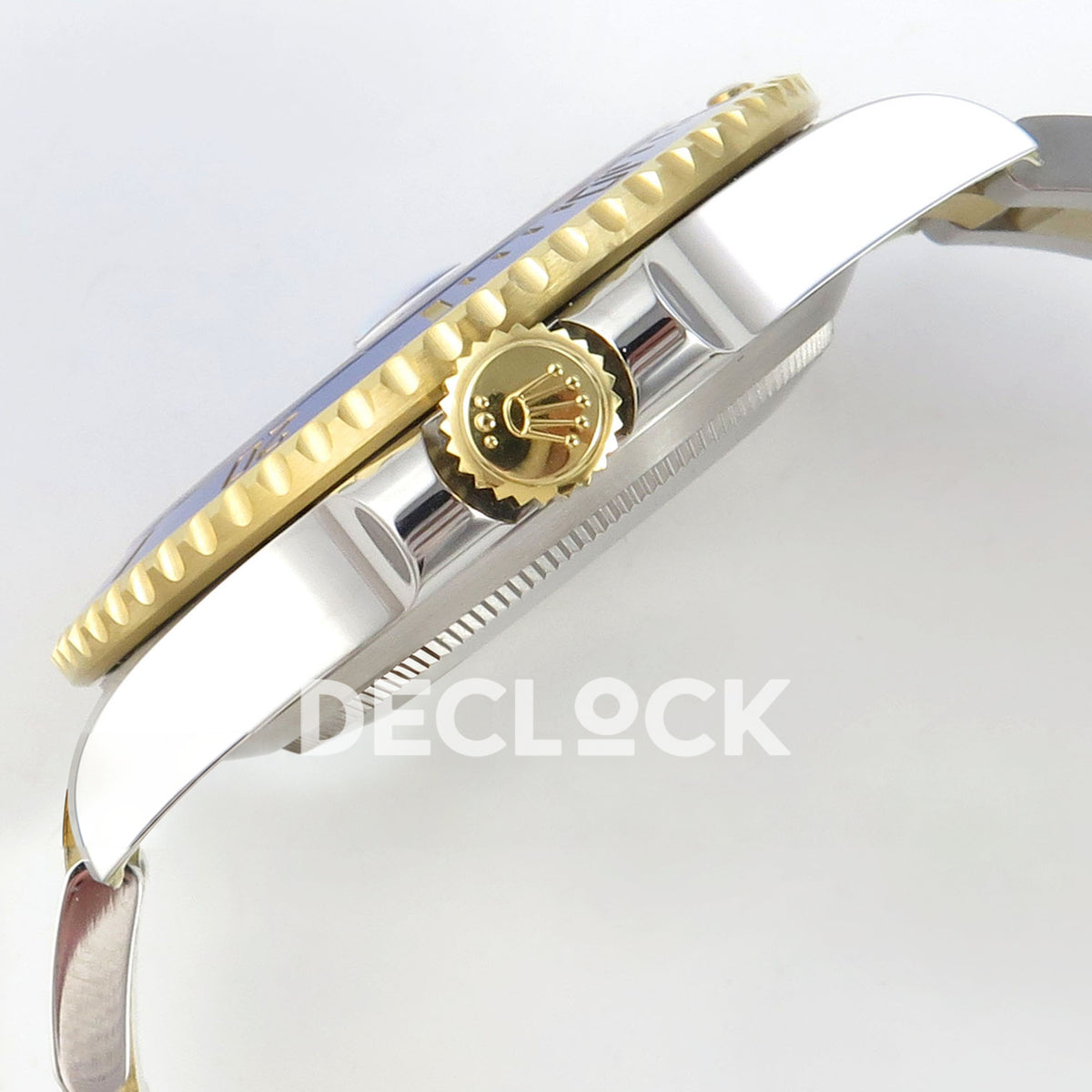 Rolex Submariner 126613LB 41mm RCF Two-Tone Blue Dial VR3235 replica - crown side