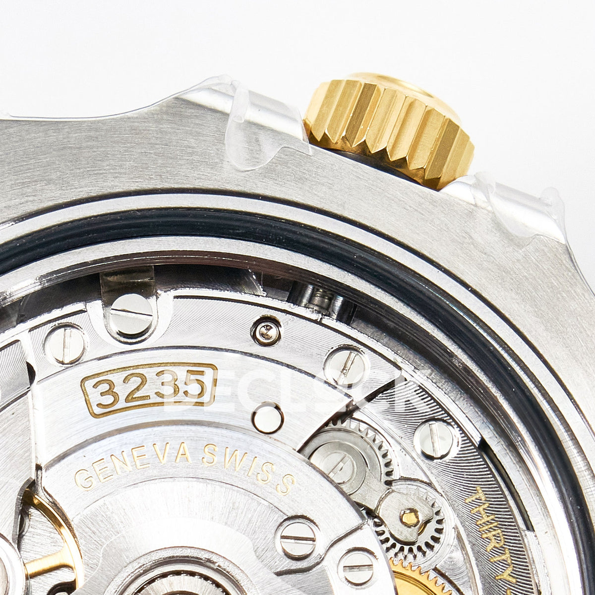 Rolex Submariner 126613LB 41mm THBF Two-Tone Blue Dial SH3235 replica - movement crown side