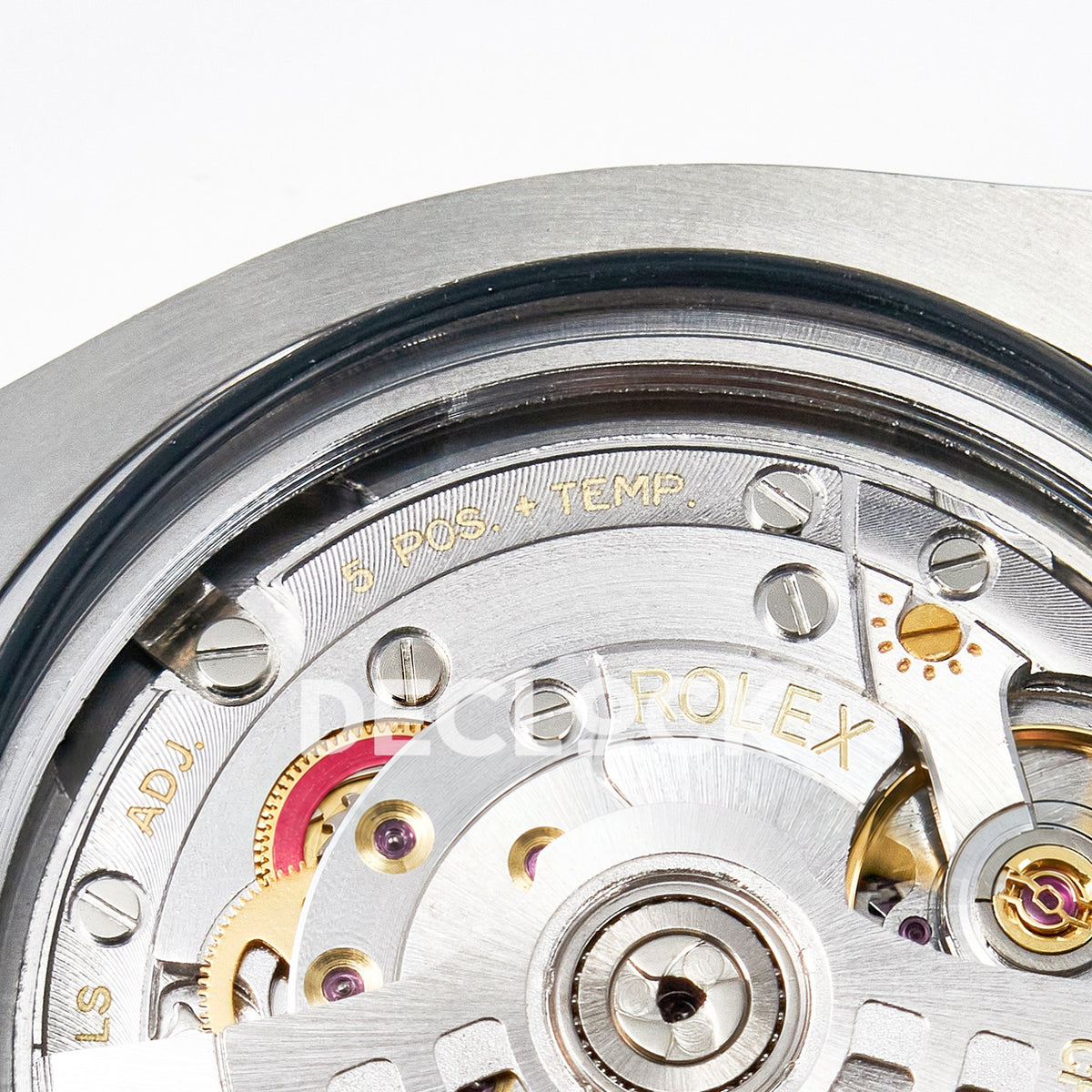 Rolex Submariner 126613LB 41mm THBF Two-Tone Blue Dial SH3235 replica - movement upper closeup