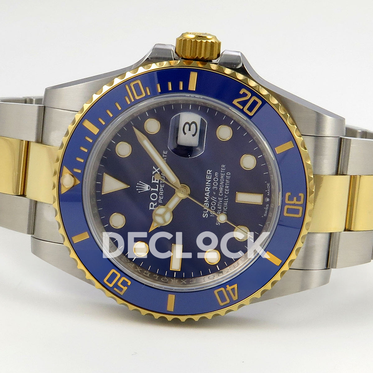 Rolex Submariner 126613LB 41mm VSF Two-Tone Blue Dial VS3235 V2 replica - full watch right