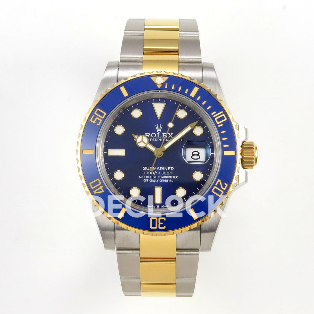 Rolex Submariner 126613LB 41mm VSF Two-Tone Blue Dial VS3235 V2 replica - front 126613LB
