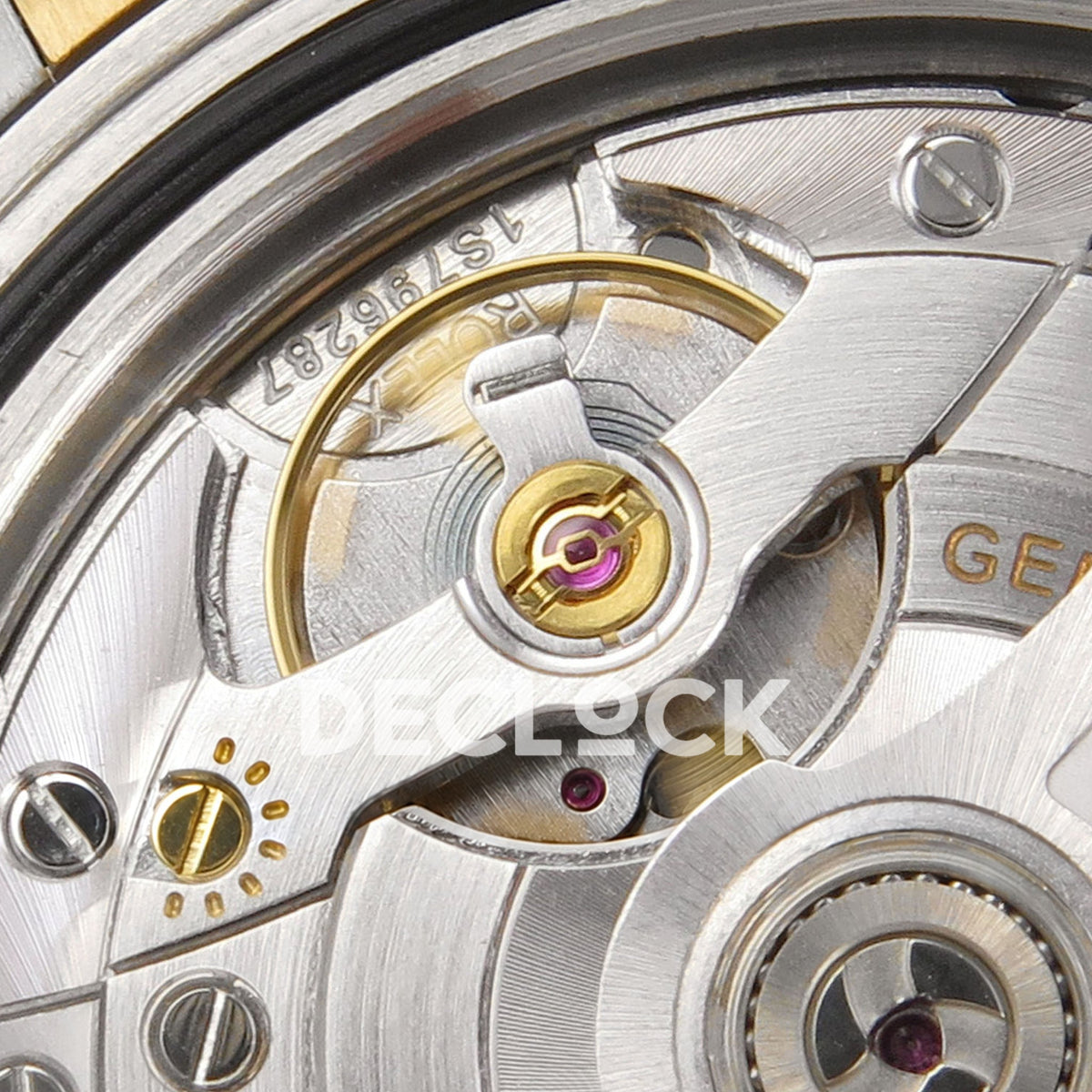 Rolex Submariner 41mm 126613LB QF Two-Tone Blue Dial JH3235 Free Sprung replica - calibre detail
