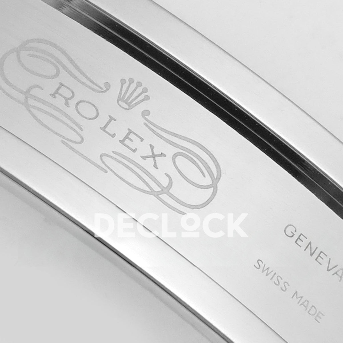 Rolex Submariner 41mm 126613LB WF Two-Tone Blue Dial JH3235 replica - clasp engraving