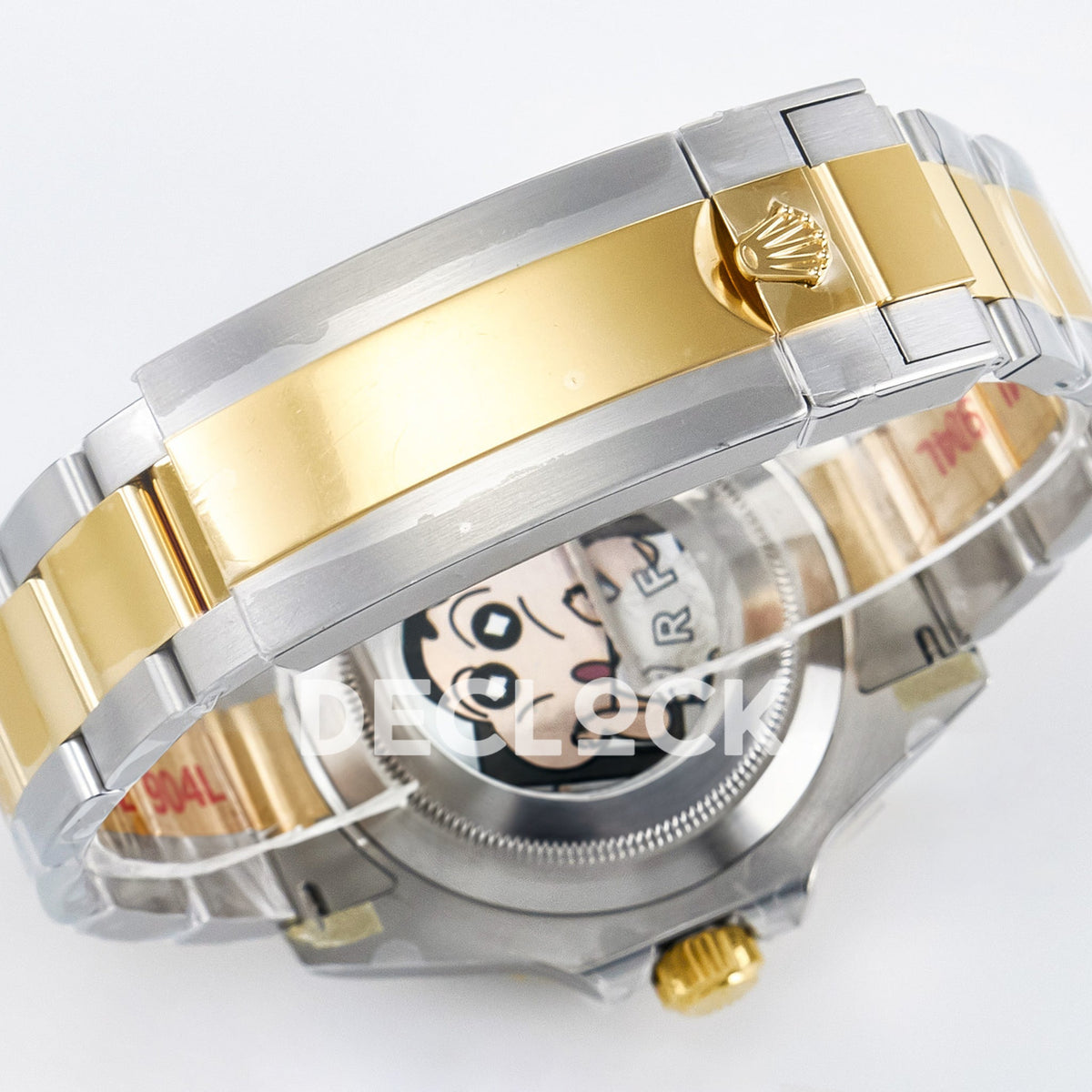 Rolex Submariner 126613LN 41mm ARF Two-Tone Black Dial SH3235 replica - rear bracelet