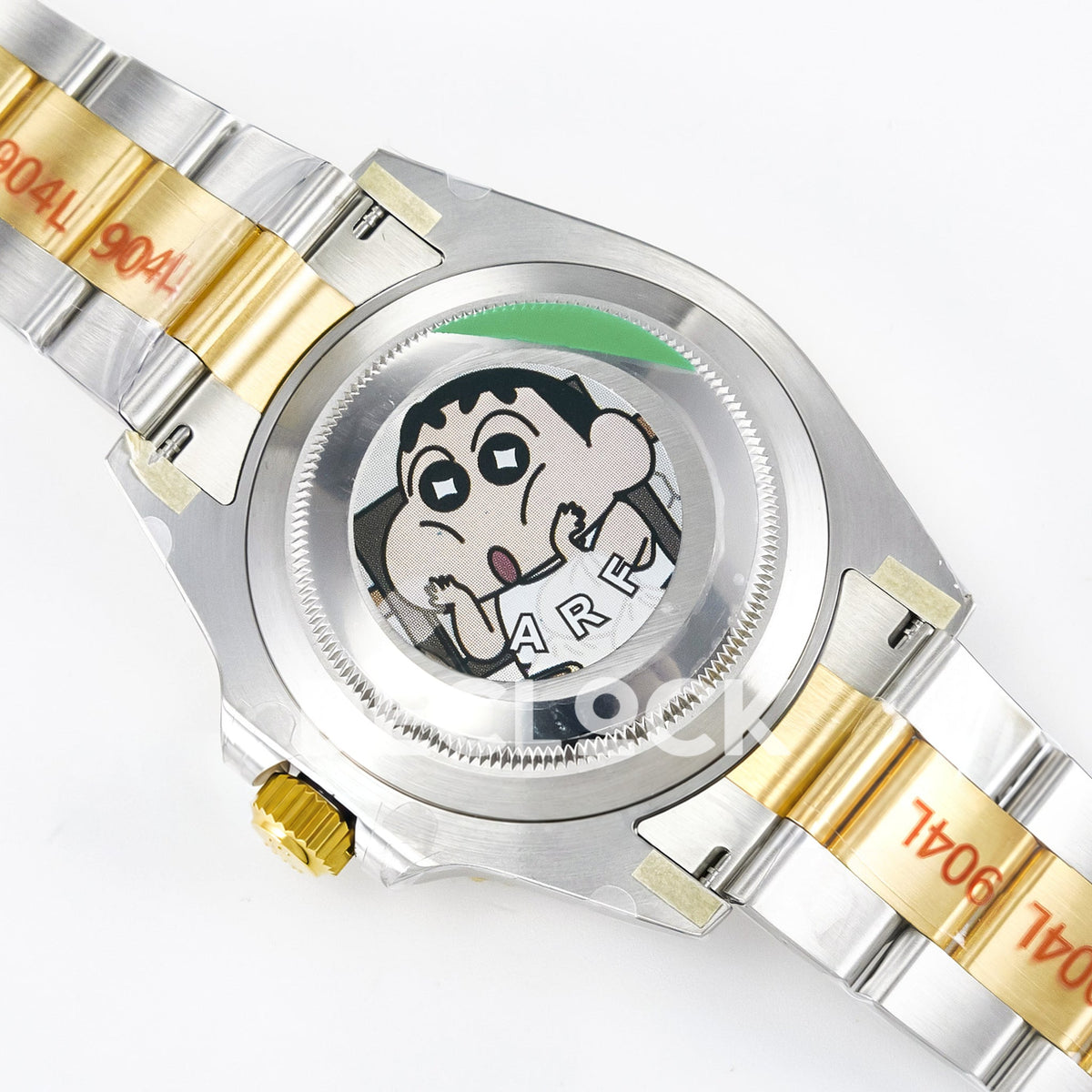 Rolex Submariner 126613LN 41mm ARF Two-Tone Black Dial SH3235 replica - caseback