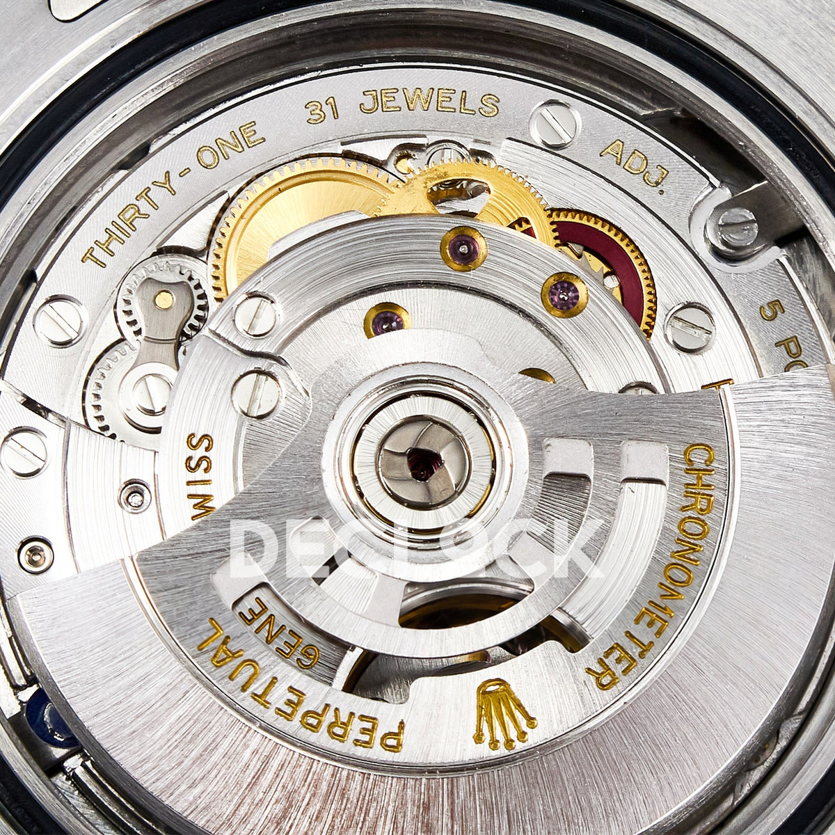 Rolex Submariner 126613LN 41mm ARF Two-Tone Black Dial SH3235 replica - rotor closeup