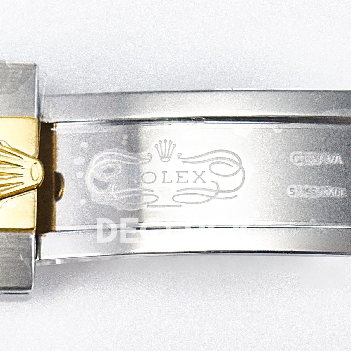 Rolex Submariner 126613LN 41mm ARF Two-Tone Black Dial SH3235 replica - rolex clasp engraving