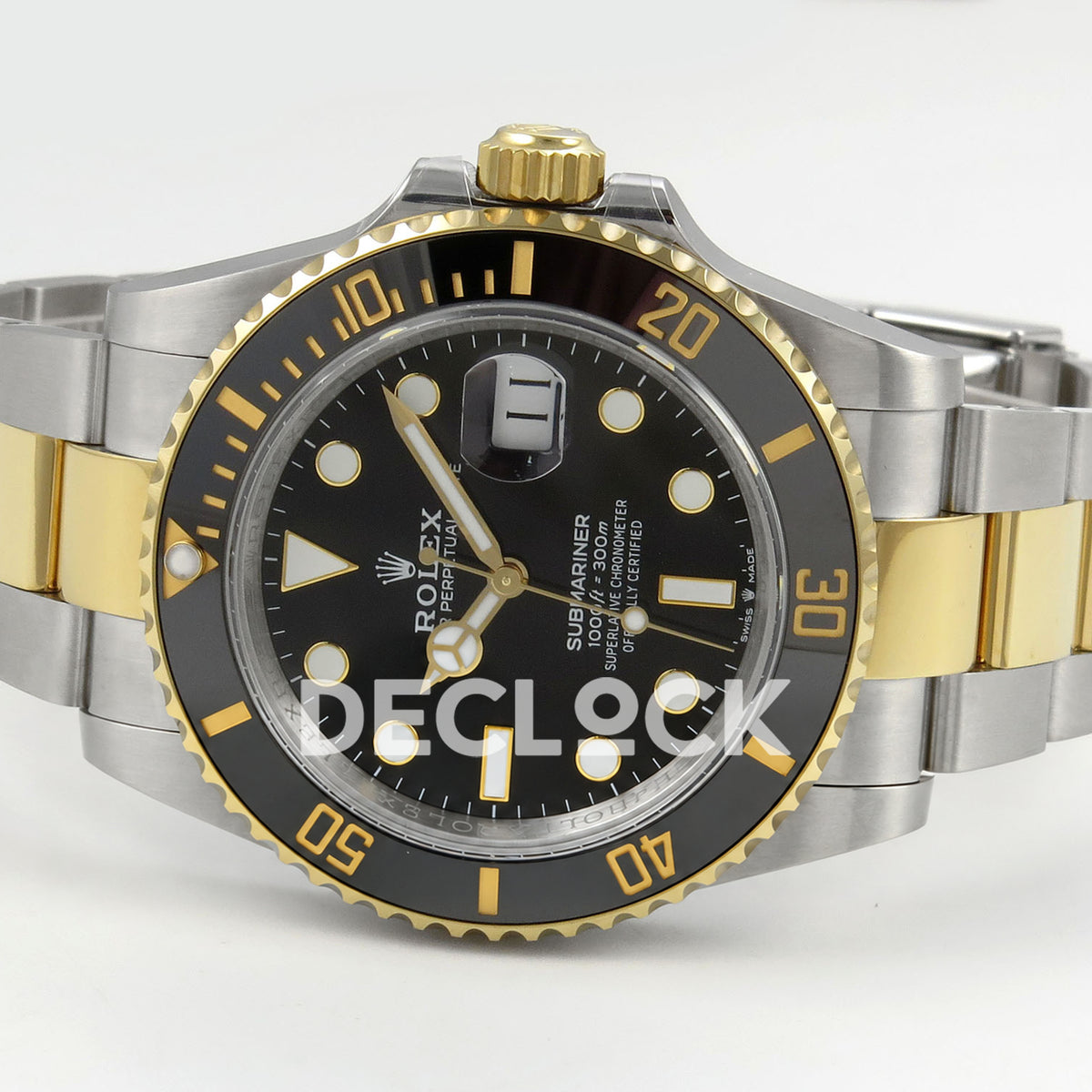 Rolex Submariner 126613LN 41mm QF Two-Tone Black Dial QF3235 replica - full watch right
