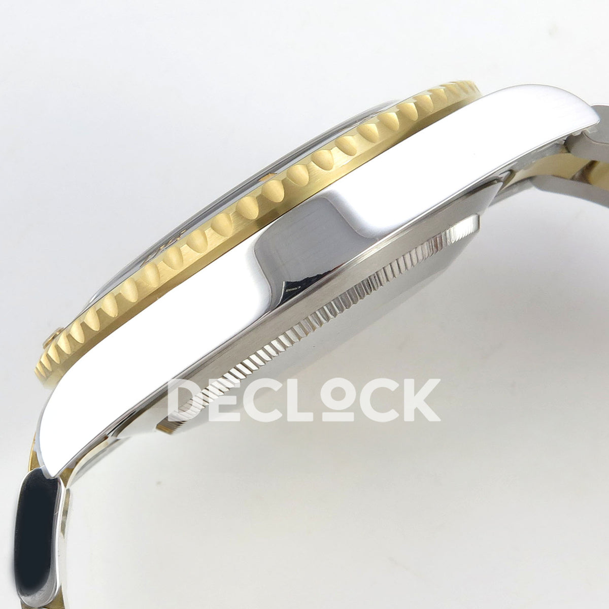 Rolex Submariner 126613LN 41mm QF Two-Tone Black Dial QF3235 replica - case side