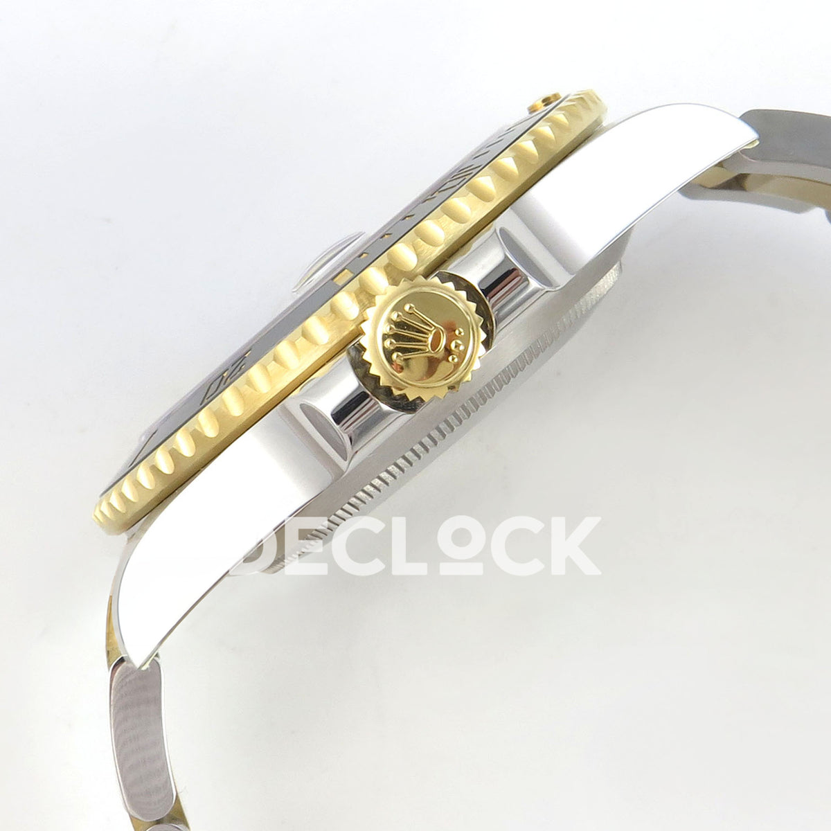 Rolex Submariner 126613LN 41mm RCF Two-Tone Black Dial VR3235 replica - crown side